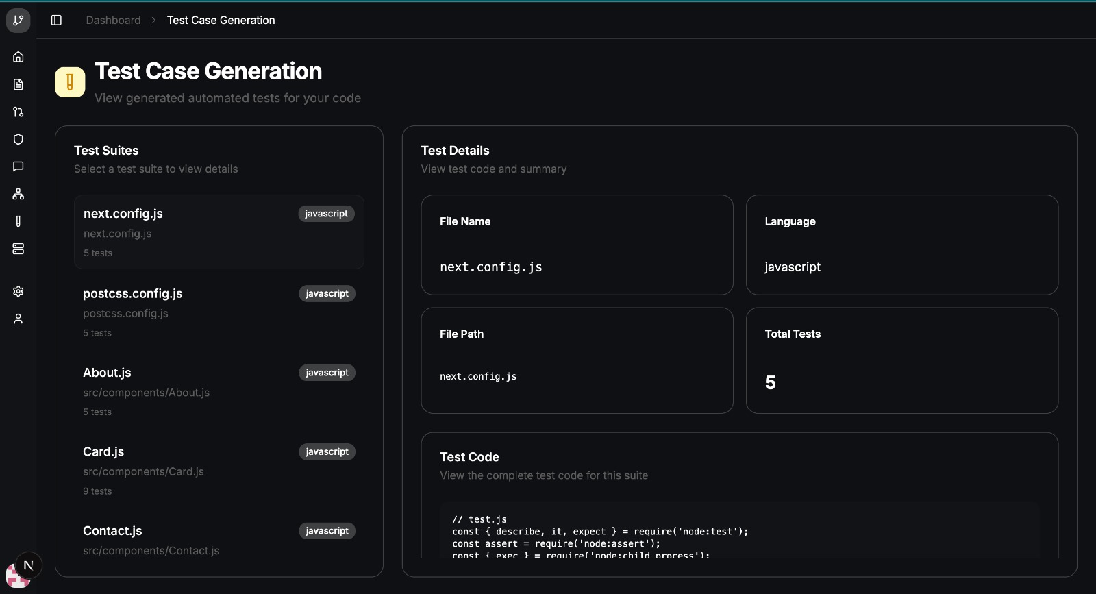 Test Case Generation