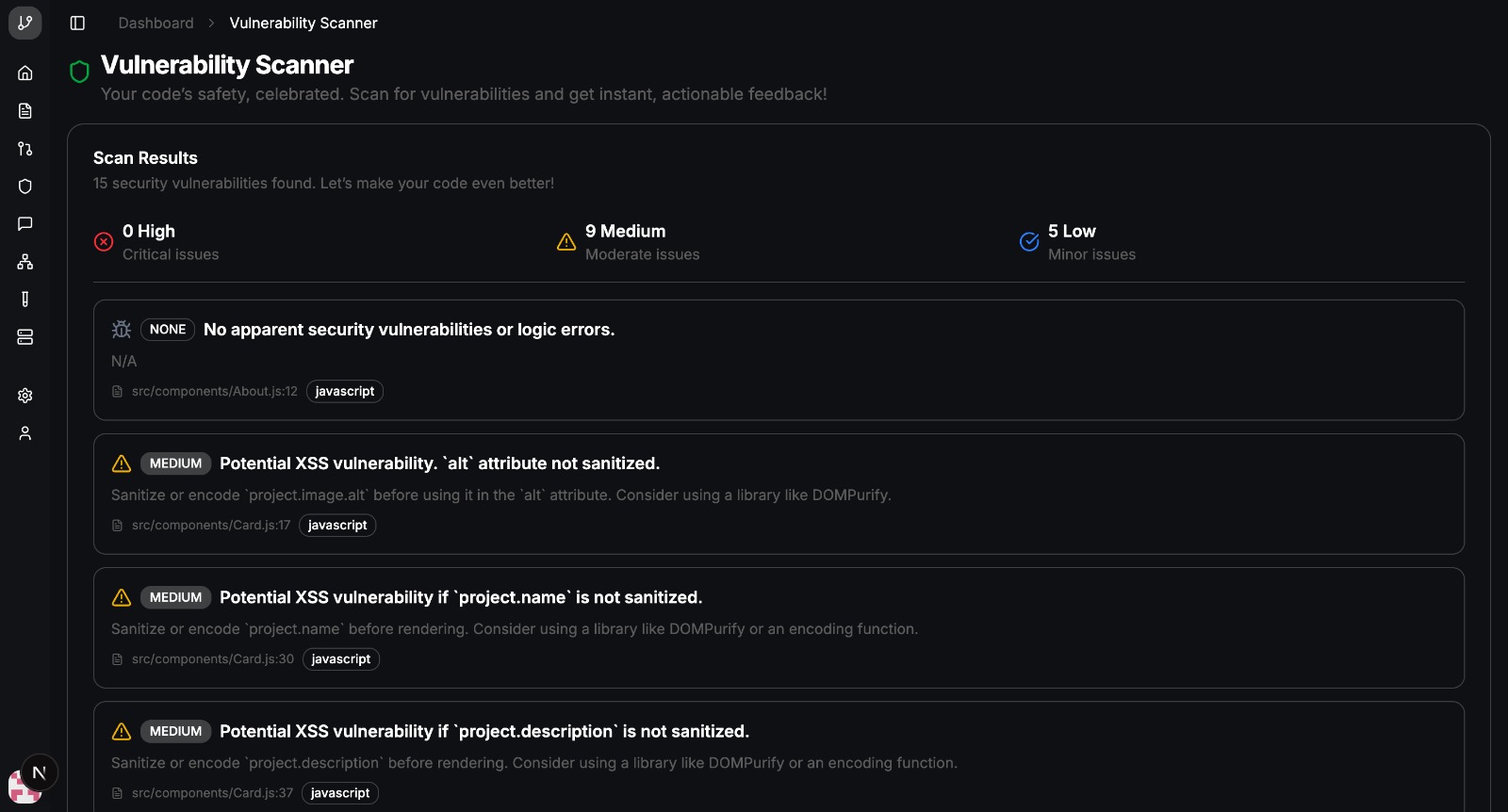 Vulnerability Scanner